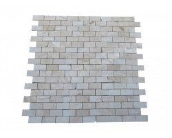 Travertin Ivoire Mosaïque 4,8x10 cm Rebouche Adouci  2