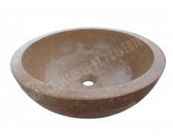Travertin Noce Vasque Bol Adouci 2