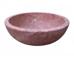 Travertin Rose Vasque Bol Adouci 2