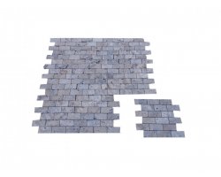 Travertin Philadelphia Mosaïque 4,8x10 cm Antique 2