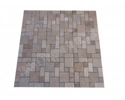 Travertin Philadelphia Mosaïque 3 Format Antique 2