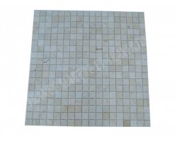 Travertin Ivoire Mosaïque 4,8x4,8 cm Antique 2