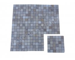 Travertin Mixte Mosaïque 4 Couleur 4,8x4,8 cm Antique 2