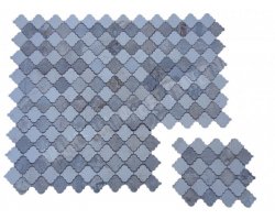 Travertin Silver & Limra Mosaïque Lanterne Adouci 2