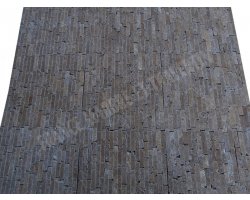 Travertin Noce Mosaïque 1,5 cm Batonnet Antique   2