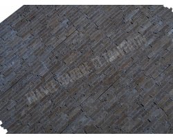 Travertin Noce Mosaïque 1,5 cm Batonnet Antique   2