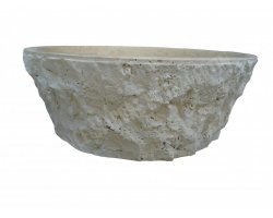 Travertin Beige Vasque Conique Éclate 2