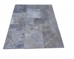 Travertin Silver Big Opus Romain 1,5 cm Antique  2