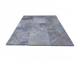 Travertin Silver Big Opus Romain 1,5 cm Antique  2