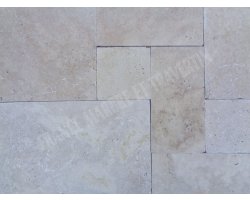 Travertin Beige Clair Opus Romain 3 cm Antique  2