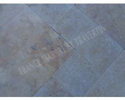 Travertin Beige Nuance Big Opus Romain 3 cm Antique  2