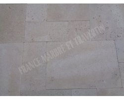 Travertin Beige Clair Opus Romain 2 cm Rustique  2