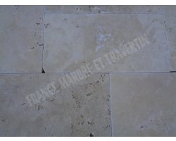 Travertin Beige Clair Opus Romain 1,2 cm Antique  2