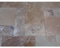 Travertin Walnut Opus Romain 3 cm Antique 2