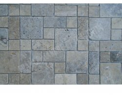 Travertin Silver Mosaïque 3 Format Antique  2