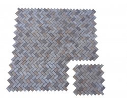 Travertin Mixte Mosaïque 3 Couleur Parquet Antique  2