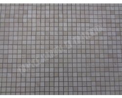 Travertin Beige Clair Mosaïque 2,3x2,3 cm Adouci  2