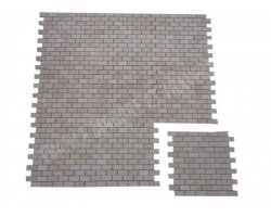 Travertin Beige Clair Mosaïque 2,3x4,8 cm Adouci  2