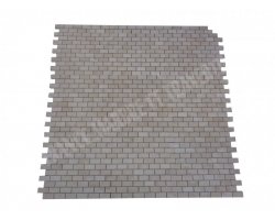 Travertin Beige Clair Mosaïque 2,3x4,8 cm Adouci  2