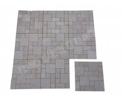Travertin Beige Clair Mosaïque 3 Format Antique  2