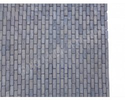 Travertin Silver Mosaïque 1x3 cm Antique   2