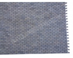 Travertin Silver Mosaïque 1x3 cm Antique   2