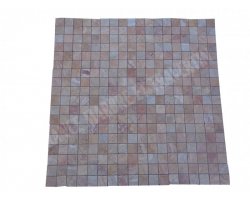 Travertin Valencia Mosaïque 4,8x4,8 cm Antique  2