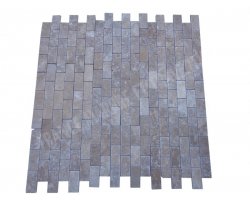 Travertin Noce 4,8x10 cm Mosaïque Antique  2