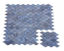 Travertin Silver Arabesque Mosaïque Citron Adouci  2