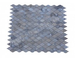 Travertin Silver Arabesque Mosaïque Citron Adouci  2