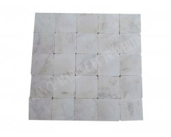 Marbre Afyon Blanc 15x15 cm Antique