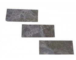 Marbre Emperador Plinthe 20x8 cm Poli  2