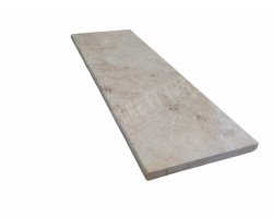 Plan Vasque Travertin Beige 100x50x3 cm Adouci 2