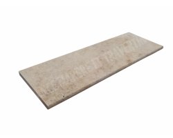 Plan Vasque Travertin Beige 100x50x3 cm Adouci 2