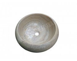 Onyx Miel Vasque Lentille Poli 2