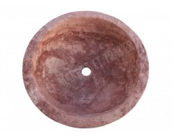 Travertin Rose Vasque Melon Boucharde 2