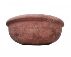 Travertin Rose Vasque Encastrer 2