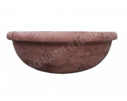Travertin Rose Vasque Encastrer 2