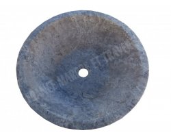 Travertin Silver Vasque Conique Adouci 2