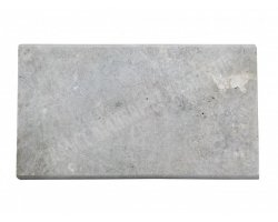 Travertin Silver Couvertine 35x61x5 cm Arrondi