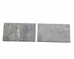 Travertin Silver Couvertine 35x61x5 cm Arrondi 2
