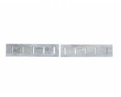 Travertin Silver Grille Rainure 12x50x2 cm 2