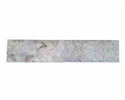 Travertin Silver Margelle 25x61x3 cm Arrondi 2