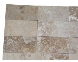 Travertin Walnut Pavé 15x30 3 cm Antique 2