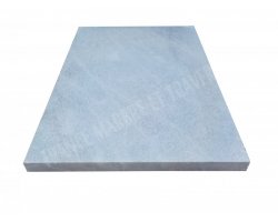 Pierre Bleue Turque Margelle 40,6x61x3 cm Droit Sablé 2