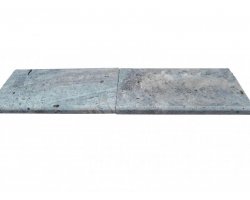 Travertin Silver Nez de Marche 30,5x61x5 cm Arrondi  2