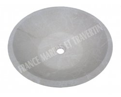 Marbre Marfil Beige Vasque Conique Poli 2