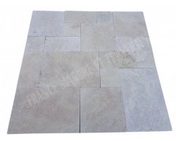 Travertin Beige Clair Big Opus Romain 1,5 cm Antique  2