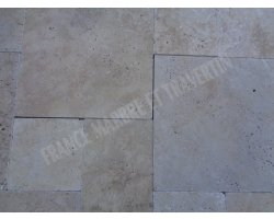 Travertin Beige Clair Big Opus Romain 3 cm Antique  2