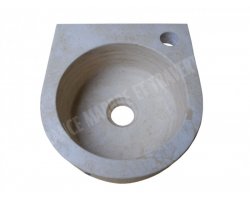 Travertin Beige Lave Main Petit Angle Adouci 2